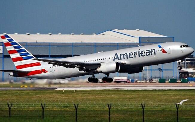 Avião da American Airlines