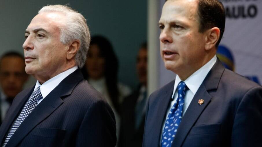 Temer e Doria disseram não ser viável furar o teto de gastos para bancar novo programa social