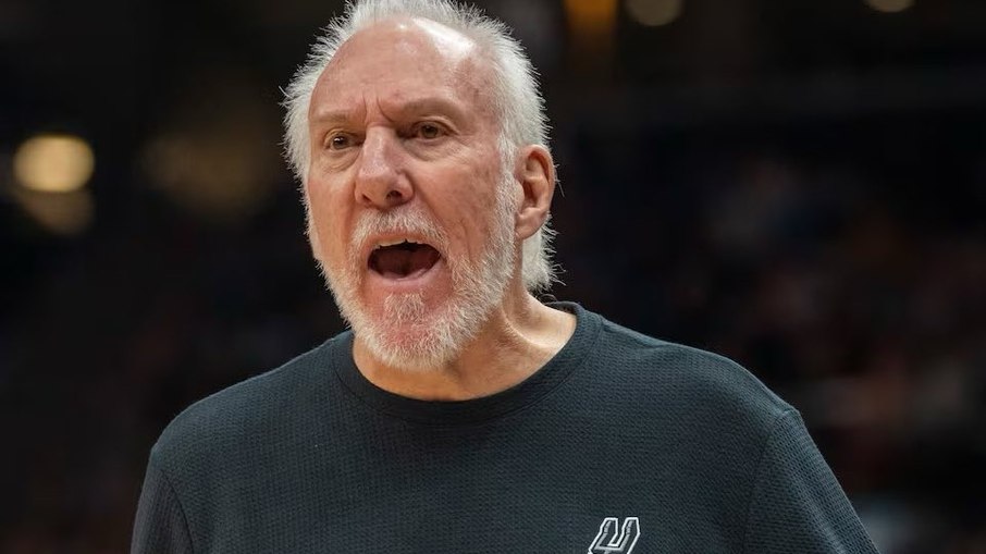 San Antonio Spurs revela que Gregg Popovich sofreu um AVC antes de partida contra o Timberwolves