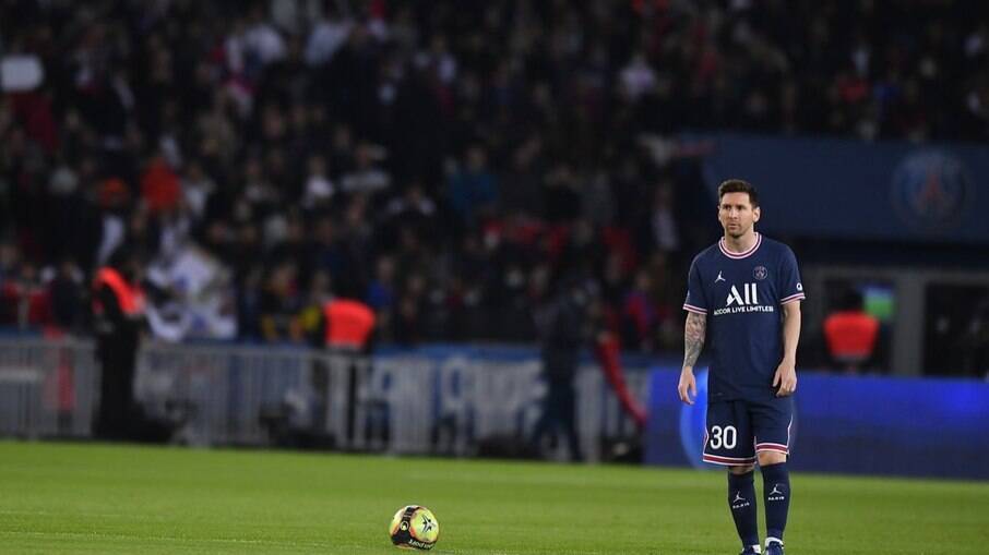Messi foi substituído durante confronto entre PSG x Lille