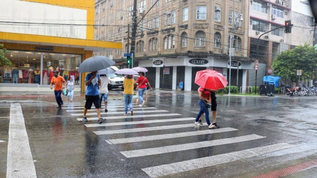 Santos registrou um dos menores índices de chuvas Santos registrou um dos menores índices de chuvas