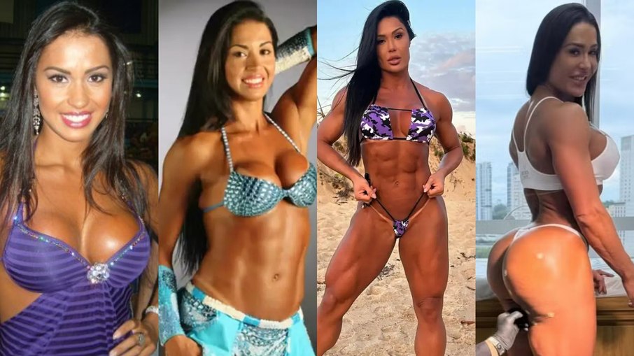 Antes e depois de Gracyanne Barbosa
