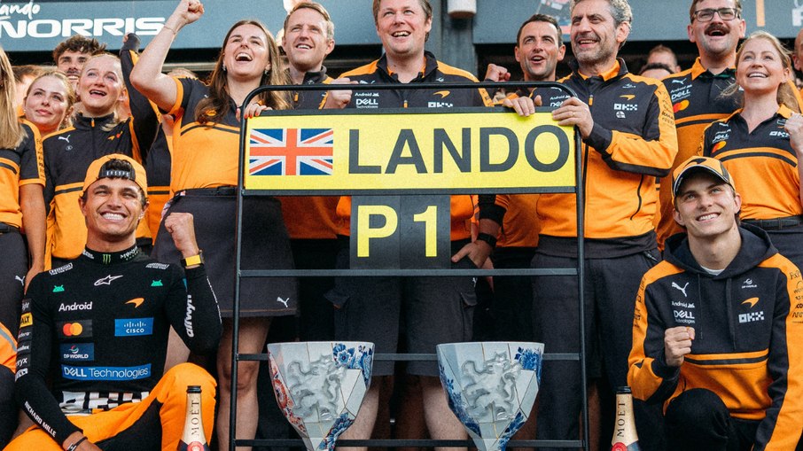 Lando Norris venceu na Holanda