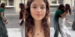 Filha de Sandra Annenberg posta vídeo de beijão com namorada