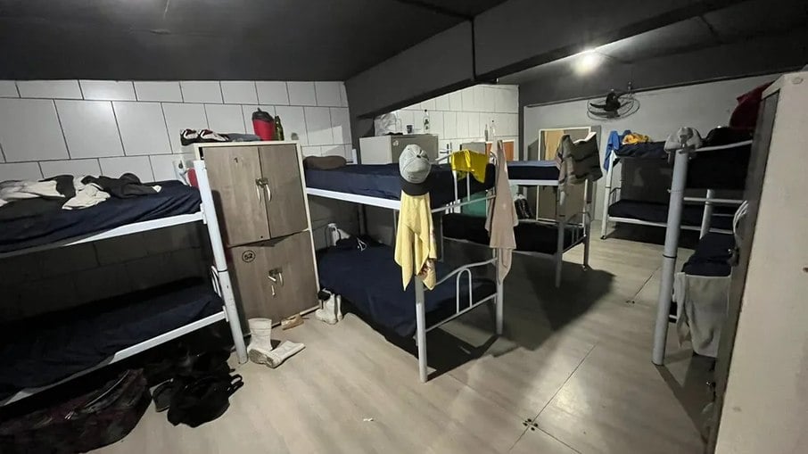 Situação de escravidão: espaço onde ficavam trabalhadores em Bento Gonçalves