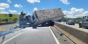 "Estava rezando na hora", diz sobrevivente de acidente na Dutra