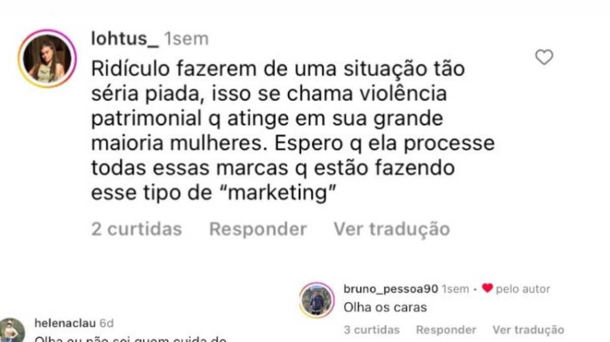 Internautas criticam postura da empresa Cabana Burger em post nas redes sociais