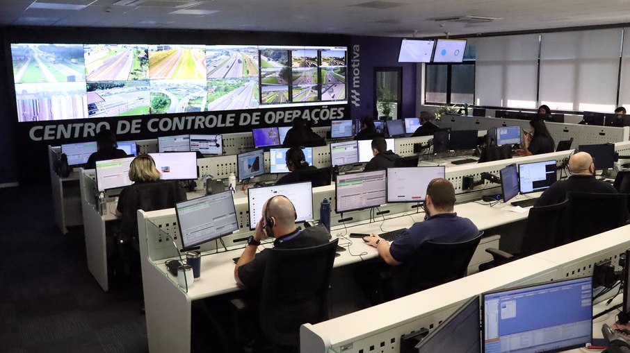 Centro de Controle de Operações da Motiva Centro de Controle de Operações da Motiva