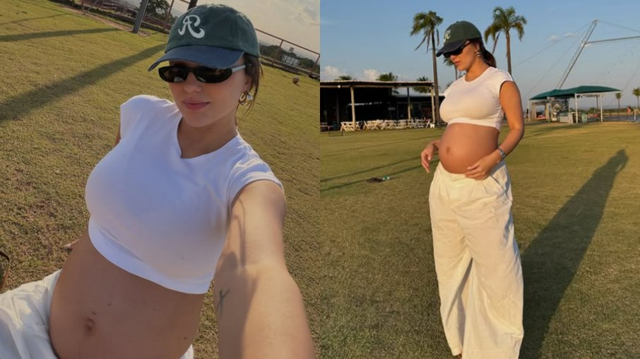 Rafa Kalimann exibe barrigão
