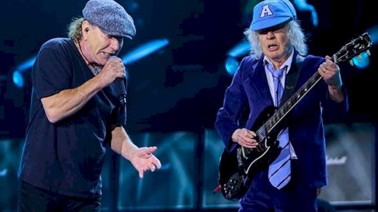 AC/DC explode no streaming após shows no Brasil