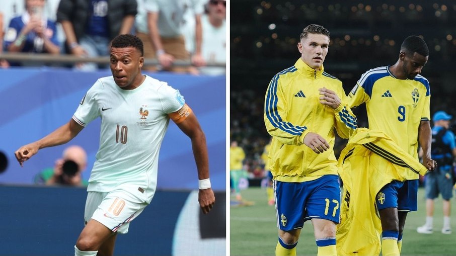 Mbappé, Gyokeres e Isak são esperança de gols para as suas seleções