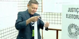 Nunes Marques emite a zerésima na votação deste domingo
