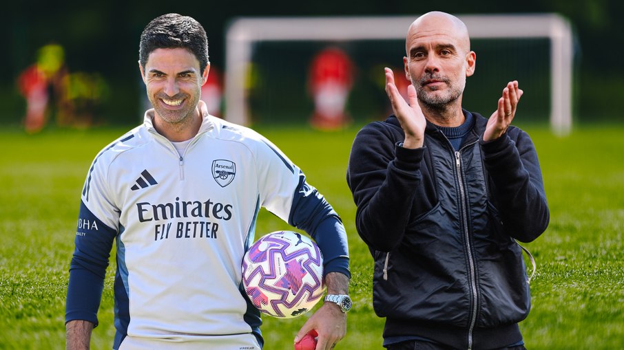 Aluno x Professor: Arteta e Guardiola se encaram na Premier League