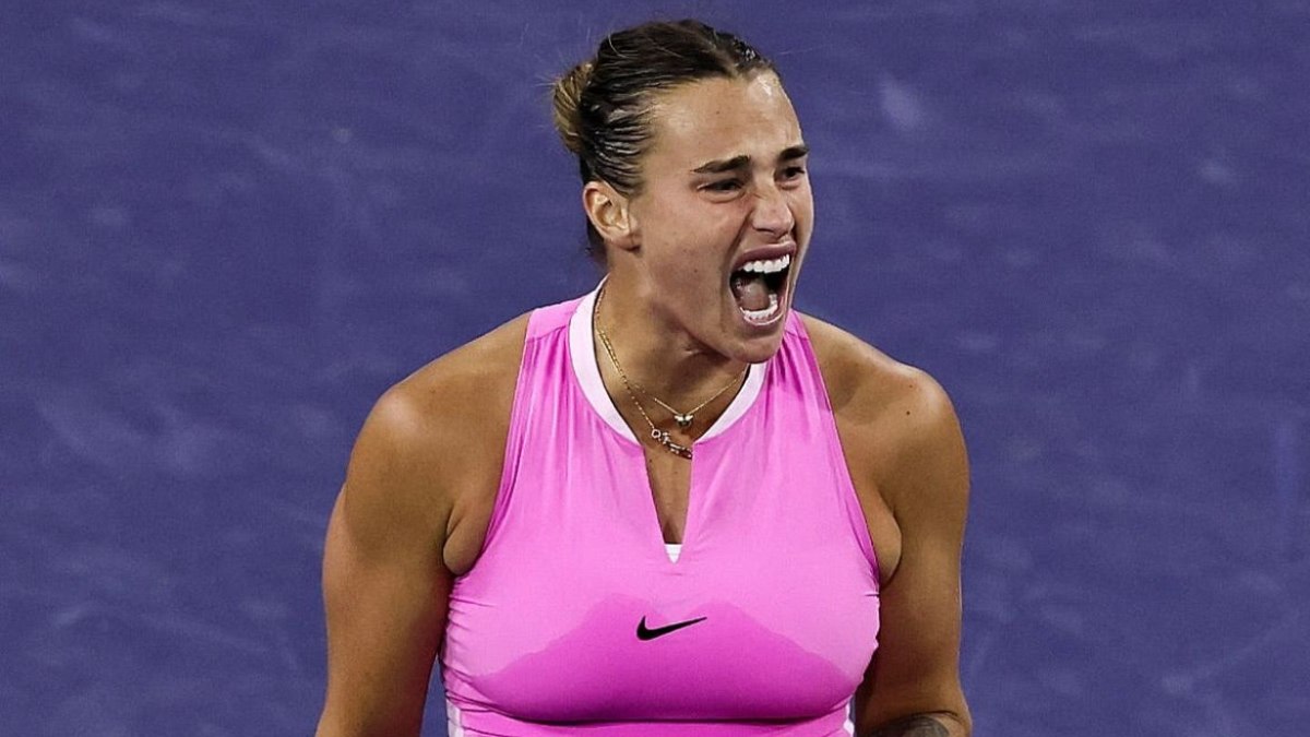 Sabalenka manda torcedor calar a boca durante Open de Roma Sabalenka manda torcedor calar a boca durante Open de Roma