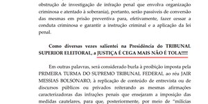 Moraes comete erro de português em decisão sobre Bolsonaro; veja
