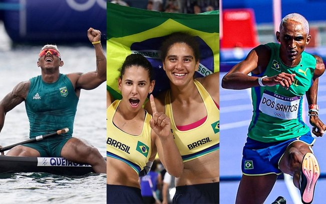 Isaquias Queiroz levou a prata no C1 1000m. Já no vôlei de praia, Ana Patrícia e Duda levam o ouro. Por fim, o Brasil ainda teve um bronze com Piu, nos 400m com barreiras Isaquias Queiroz levou a prata no C1 1000m. Já no vôlei de praia, Ana Patrícia e Duda levam o ouro. Por fim, o Brasil ainda teve um bronze com Piu, nos 400m com barreiras