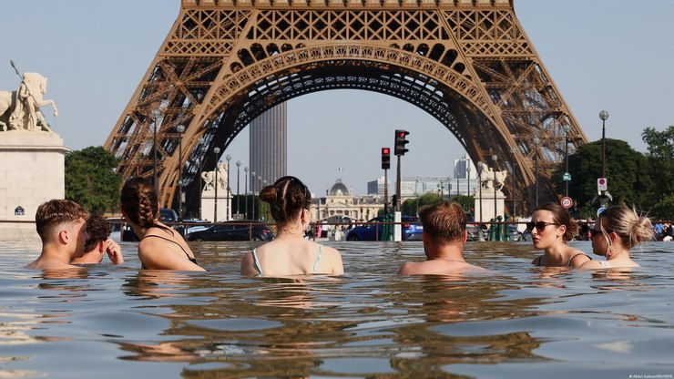 Europa bate temperaturas recorde em onda de calor extremo