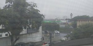 SP: primavera começa com chuva forte, vento de 60 km/h e 13°C