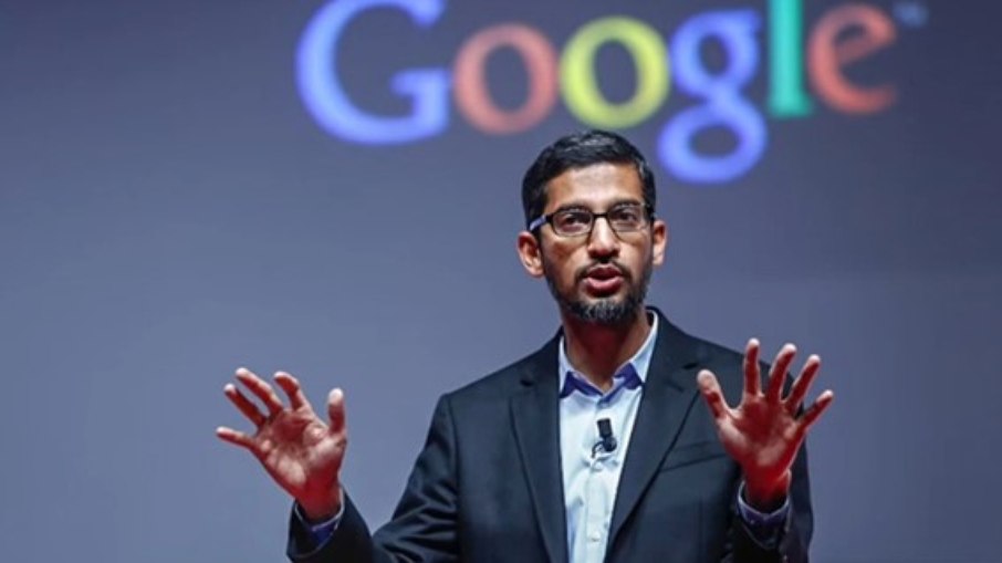 Sundar Pichai CEO do Google e da holding Alphabet 