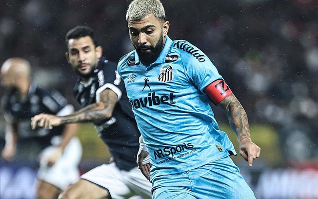 Gabigol voltou a estufar a rede pelo Santos diante do Remo