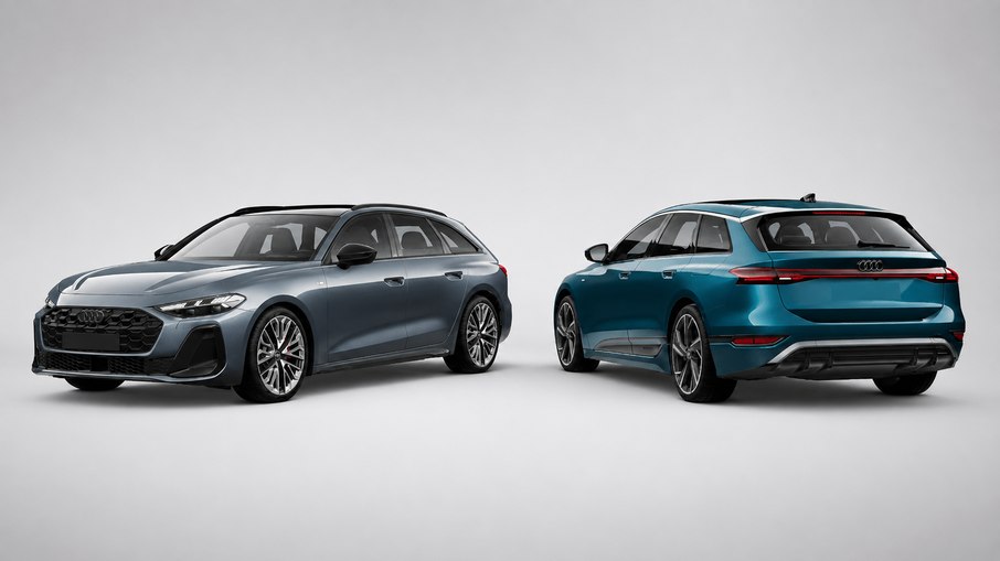 Audi A5 Avant e A6 Avant e-tron chegam ao Brasil com propostas distintas de motorização e preços a partir de R$ 474.990. Audi A5 Avant e A6 Avant e-tron chegam ao Brasil com propostas distintas de motorização e preços a partir de R$ 474.990.