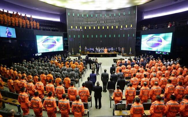 No início do ano, a Câmara dos Deputados realizou uma homenagem às vítimas de Brumadinho e aos bombeiros que atuaram na tragédia