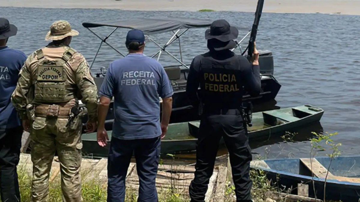 Operação da PF prendeu duas pessoas