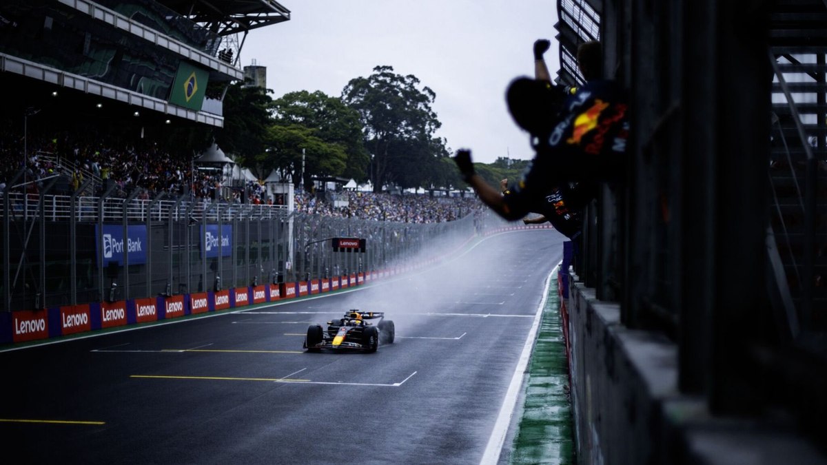 Verstappen venceu a corrida em Interlagos em 2024 