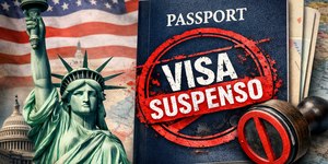 EUA suspendem vistos do Brasil e outros 74 países