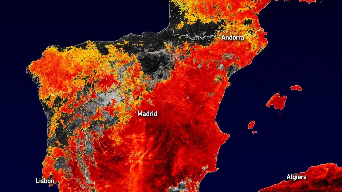 Calor foi responsável por 2.149 mortes na Espanha no mês passado - QTU Questões do Universo