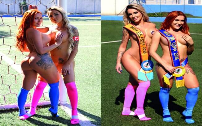 Musas da Copa em ensaio sensual