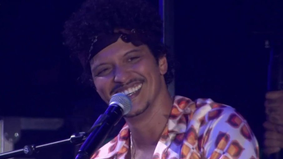 Bruno Mars se apresentou no festival The Town