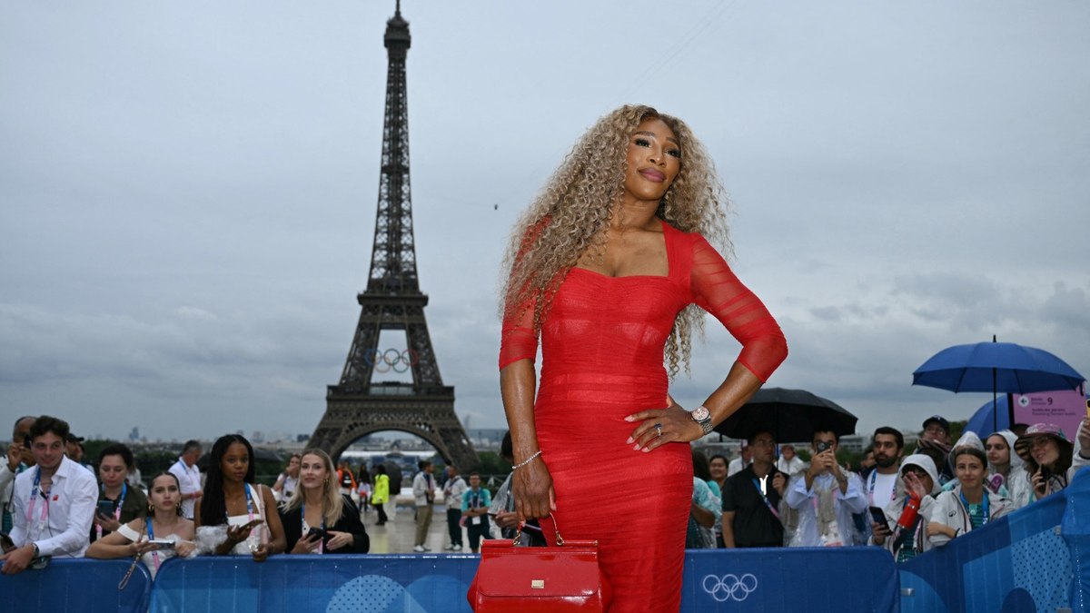 Serena Williams está em Paris para os Jogos Olímpicos