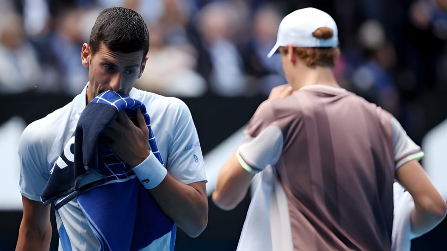Djokovic acabou eliminado por Jannick Sinner Djokovic acabou eliminado por Jannick Sinner