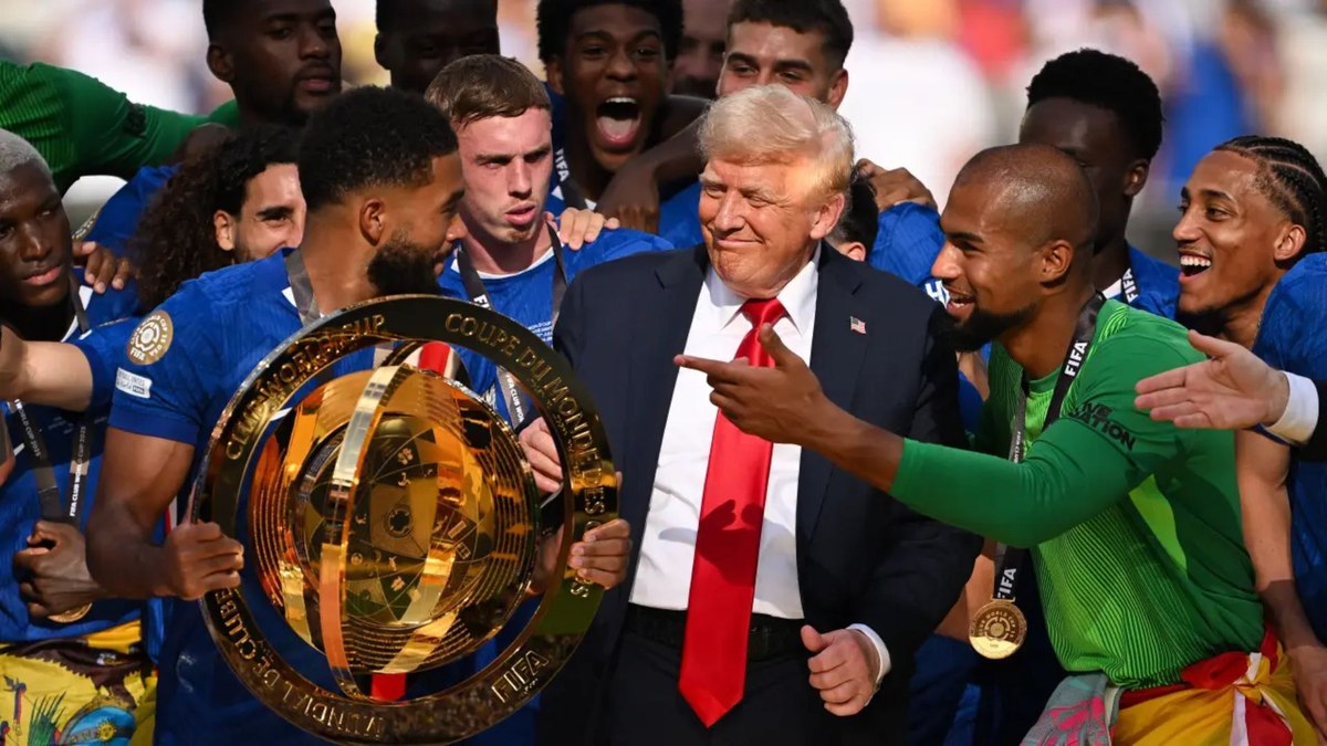 Astro do Chelsea relembra climão com Trump no Mundial: 'Medo' Astro do Chelsea relembra climão com Trump no Mundial: 'Medo'