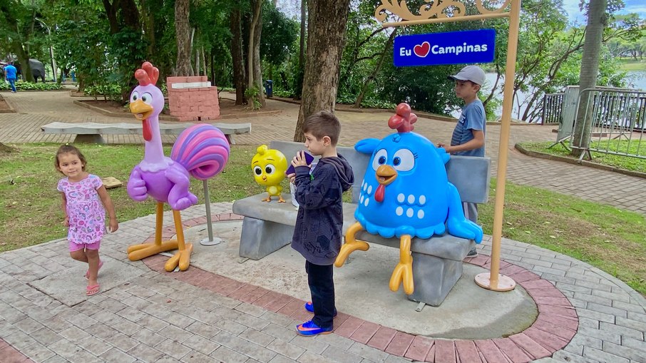 Parque Lagoa do Taquaral em Campinas