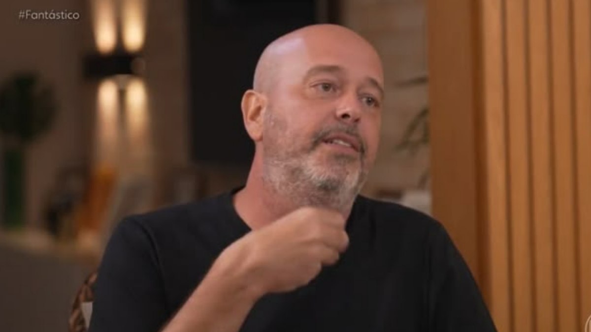 Alex Escobar no Fantástico, da TV Globo