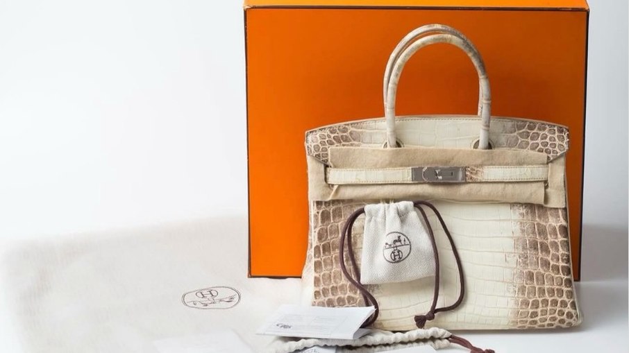 Hermes de couro de crocodilo Hermes de couro de crocodilo