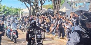 Motociata causa lentidão na Bandeirantes e Anhanguera