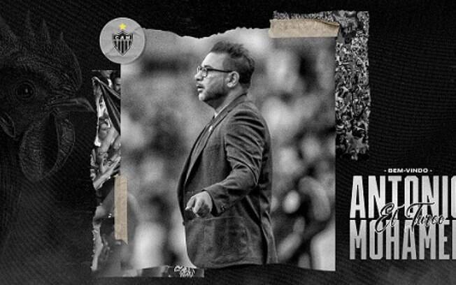 Atlético-MG oficializa Antônio Mohamed como o seu novo técnico