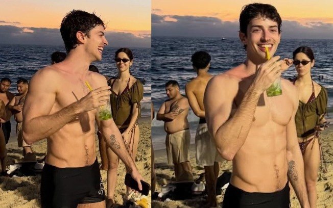 Manu Ríos, estrela de 'Elite', declara seu amor pelo Brasil em postagem nas redes sociais