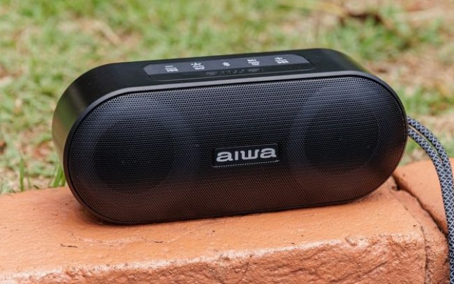 Review Aiwa AWS SP01 | Caixa de som Bluetooth barata e com boa bateria