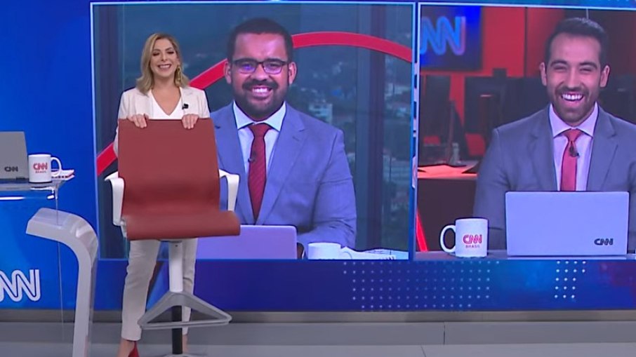 Daniela Lima ganhou uma cadeira para apresentar o CNN 360º