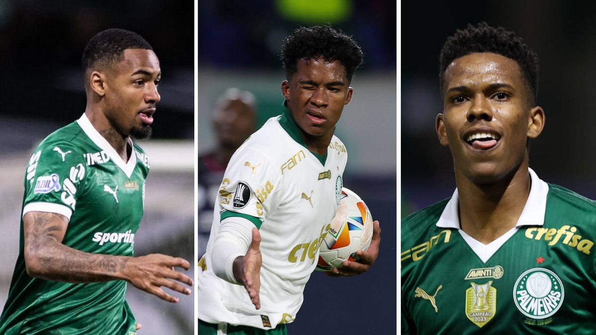 Allan, Endrick e Estêvão: a nova geração do Palmeiras