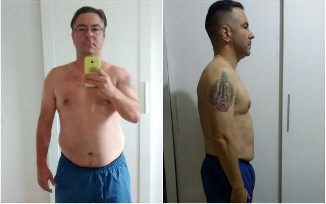 Não foi só o físico que mudou, ele também transformou a mente e agora se sente mais confiante e com a autoestima 