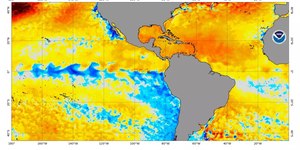 Oceanos registram recorde de temperatura antes de Super El Niño