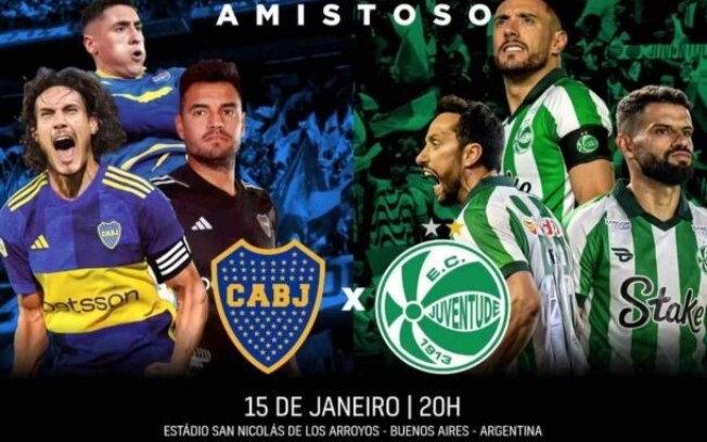 Amistoso entre Juventude x Boca Juniors Amistoso entre Juventude x Boca Juniors