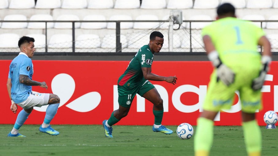 Arias deu a assistência para Flaco López anotar o primeiro gol do jogo