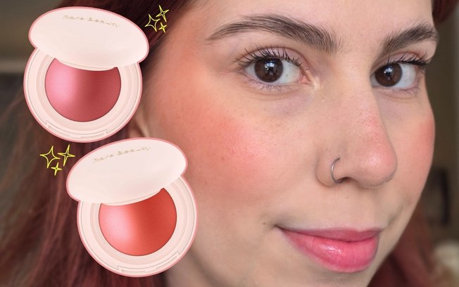 O blush iluminador da Rare Beauty vale a pena? Testamos o produto aqui!