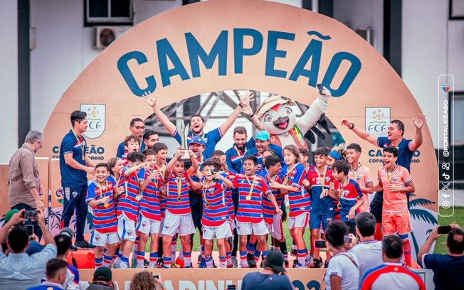Base do Fortaleza vence a Copa Manjadinho em duas categorias
